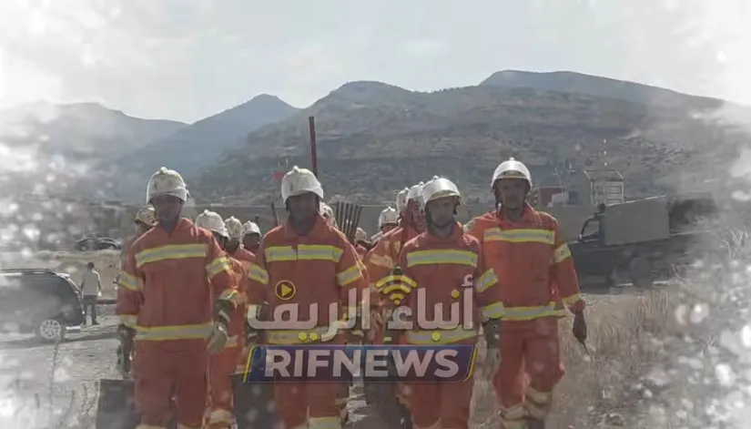 جحيم في غابة ماروست: استنفار أمني وبطولات ميدانية لمواجهة رابع حريق يضرب إقليم الناظور